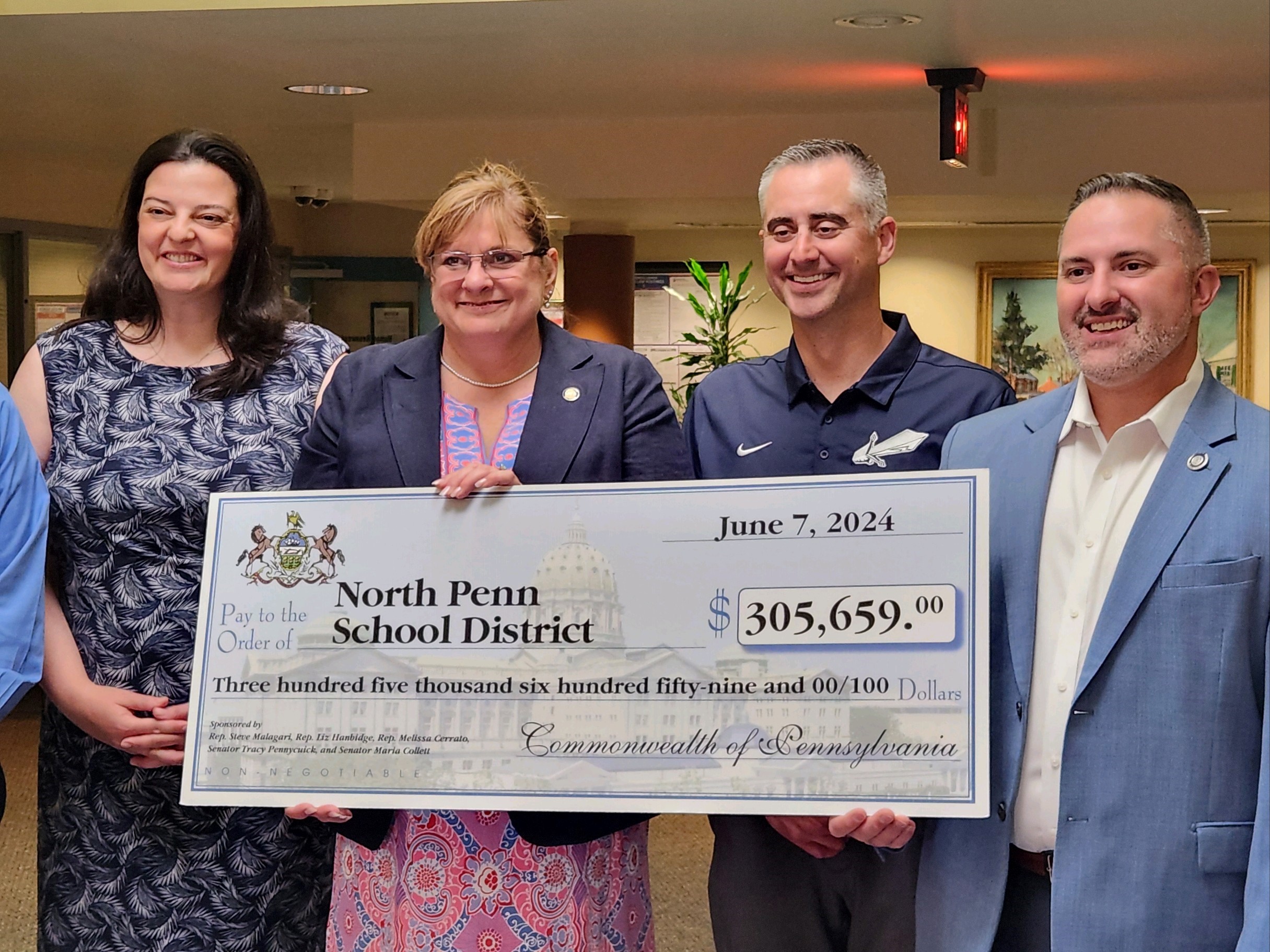 Pennycuick Awards North Penn and Souderton Schools with Safety Grants