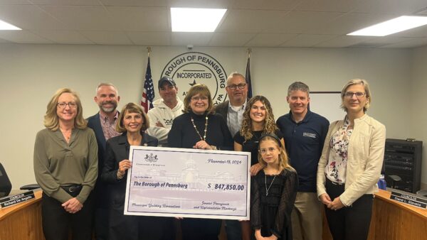 Pennycuick, Milou Present $847,850 Grant to Pennsburg for Borough Building Upgrades