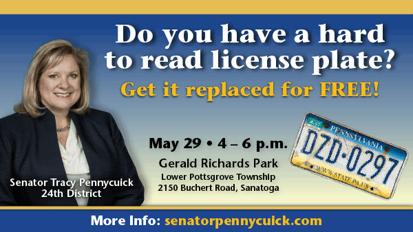 Pennycuick to Host Free License Plate Replacement Event in Lower Pottsgrove Township