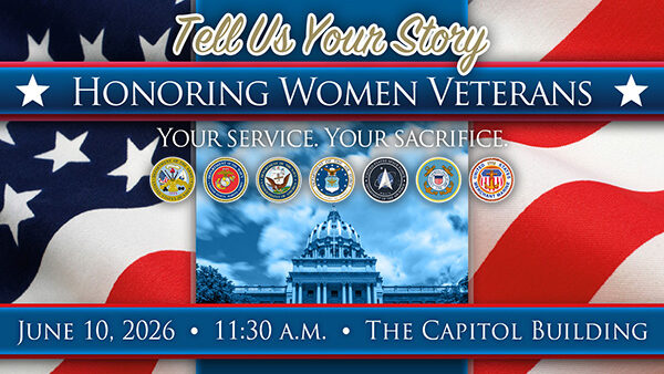 Pennycuick Announces 4th Annual Women Veterans Day Commemoration