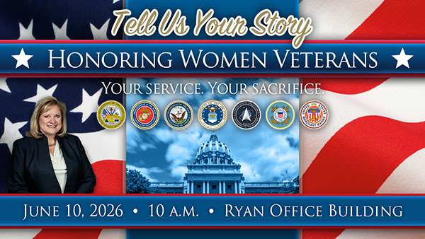 Pennycuick Announces New Location for Annual Women Veterans Day Commemoration