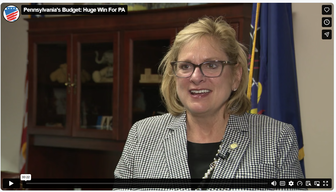 Video remarks from Sen. Pennycuick