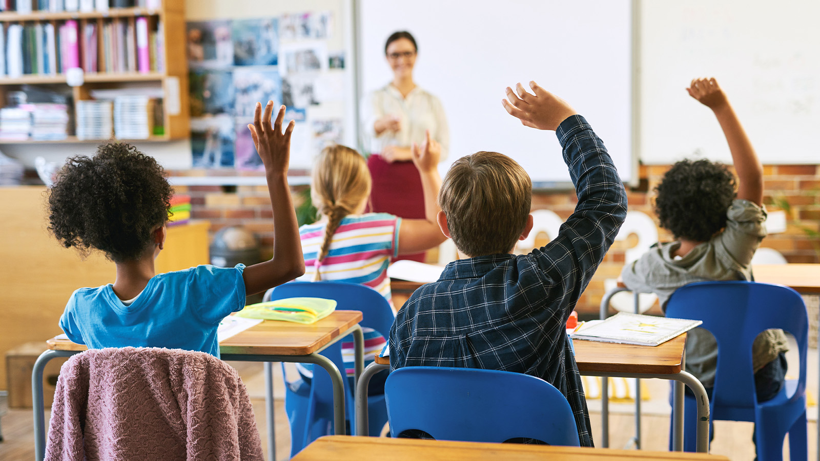 Students in classroom