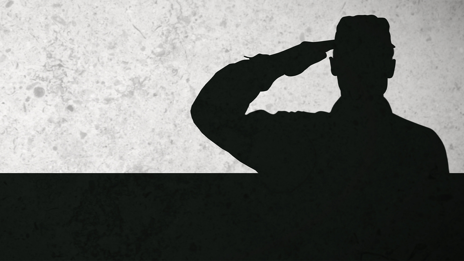 soldier saluting
